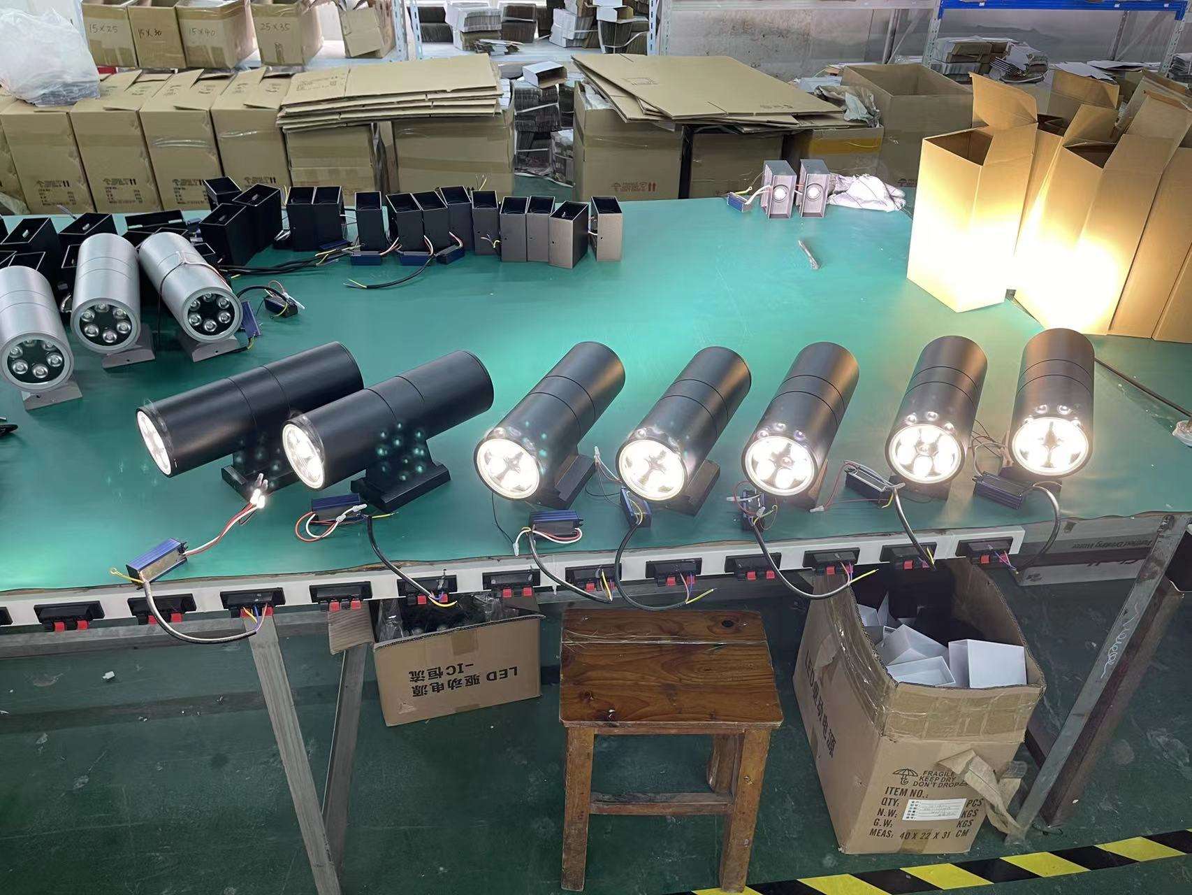 Waterdichte Home Decor 6W 12W 110 230V COB LED Wandlamp Dubbele kop Wandlamp voor Indoor Outdoor Veranda Straat Path Verlichting