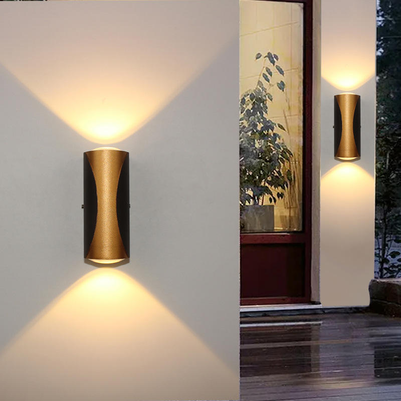 Led Wall Light IP65 Aluminum Modern Surface Mount Indoor Outdoor Sconce Landscape Garden Wall Lamp 360 Degree Led Wall Light IP65 Aluminum Modern Surface Mount Indoor Outdoor Sconce Landscape Garden Wall Lamp 360 Degree