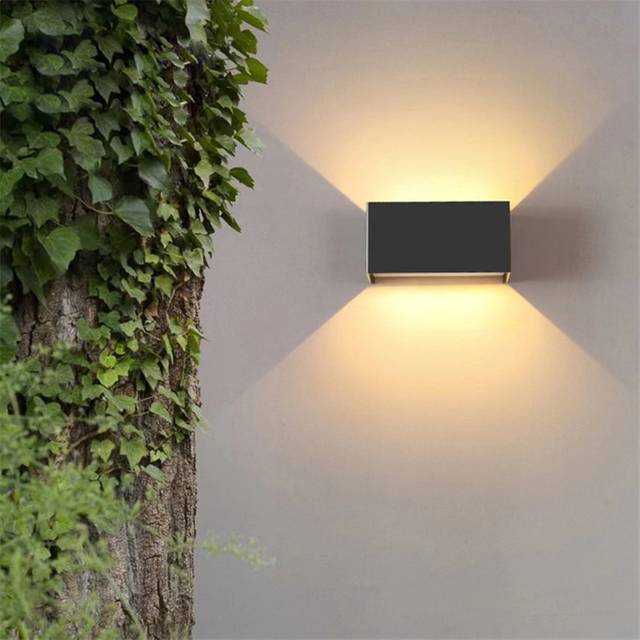 24W LED wall lamp rectangular wall lamp led wall lighting led wall sconce outdoor waterproof wall lamp European style hot products