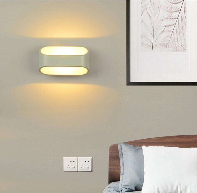 New 5W Up And Down Wall Lamp Simple Style Wall Lamp Dressing Room Light