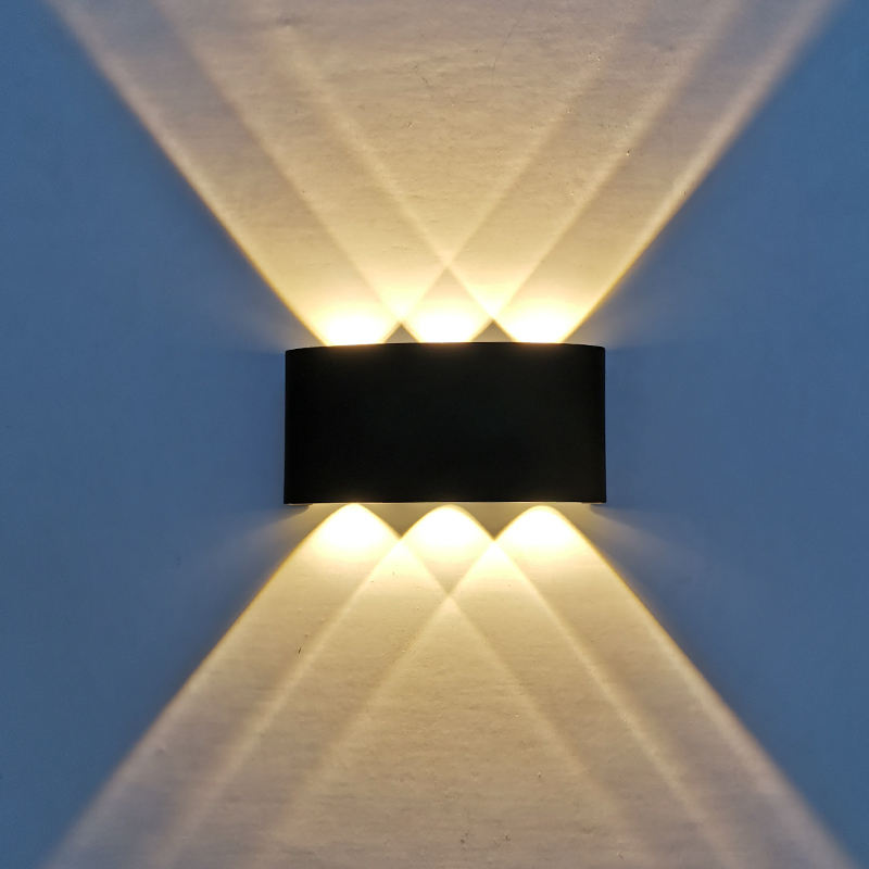 6W Up And Down Outdoor Lighting Wall Light Modern Waterproof IP65 Up Down 10W Outdoor Lighting Home Hotel AC 220V 110V