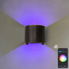 Nordic Modern 12W Wall Lamp Waterproof Ip65 Led Aluminum Outdoor Up Down Wall Light for Garden Hotel Luminous Wall Mounted