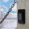 New Trapezoidal Solar Wall Lamp Upper And Lower Wall Light Outdoor IP65 Waterproof Lamp for Courtyard Garden