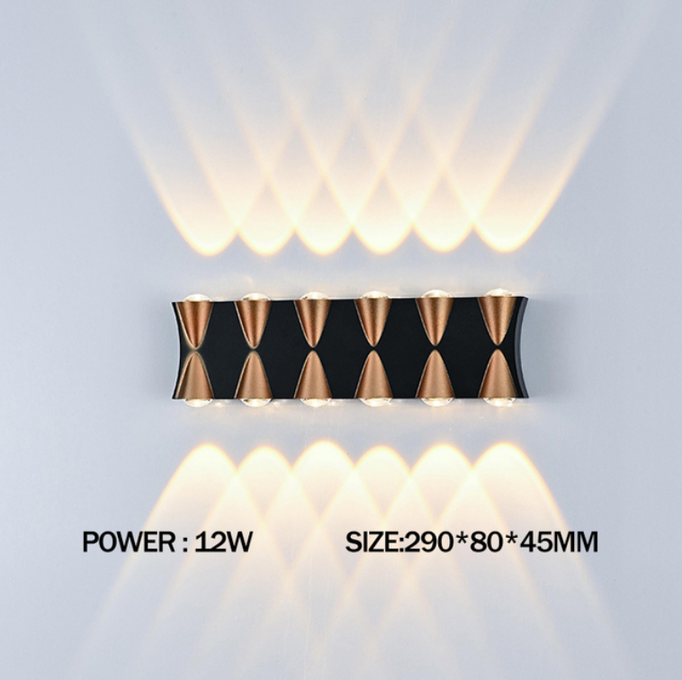 LED Waterproof IP65 Garden Balcony Wall Lamp Decorative Indoor And Outdoor Wall Light