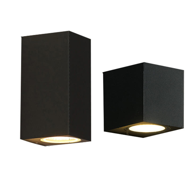 5W 10W Ip65 Up Down Waterproof Strip Garden Outdoor Morden Led Wall Light Aluminum Outdoor Wall Light