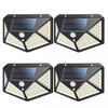 100 LED ip65 Solar Light Outdoor Solar Lamp PIR Motion Sensor Wall Light Waterproof Solar Powered Sunlight For Garden Decoration