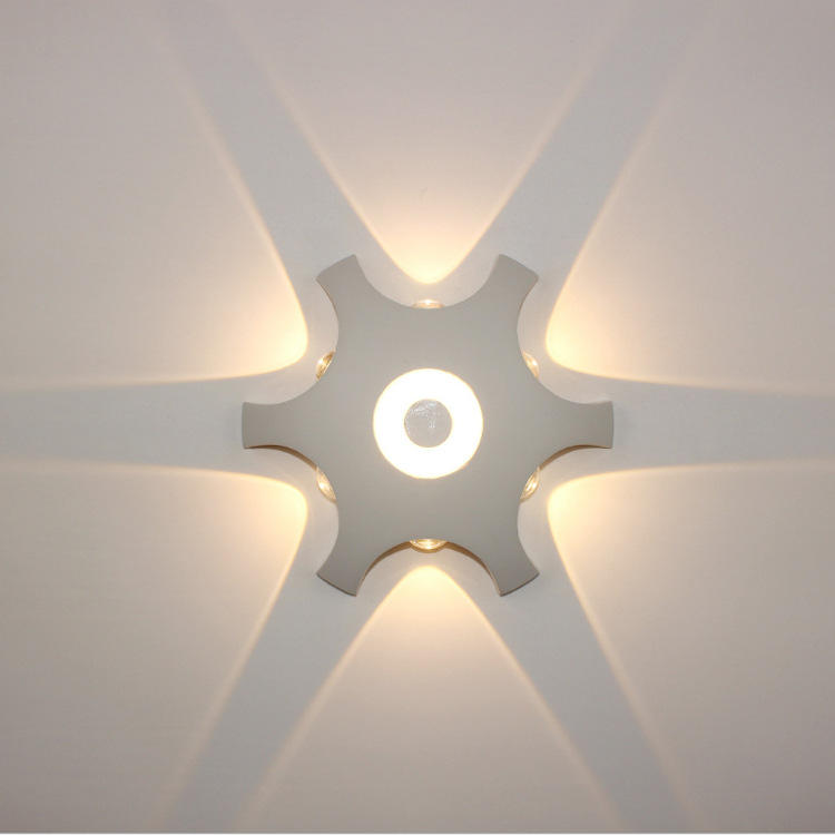 2023 Led Wall Lamp Aluminum Outdoor IP65 Waterproof Up Down Wall Light For Home Stair Bedroom Bedside Bathroom Corridor Lighting