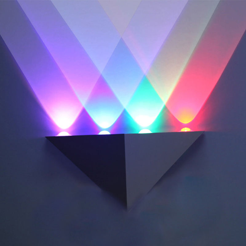Hagood New Arrival 5W Triangle Decorative Led Wall Light AC85-265V Indoor Lighting Scandinavian Simple Modern Vintage