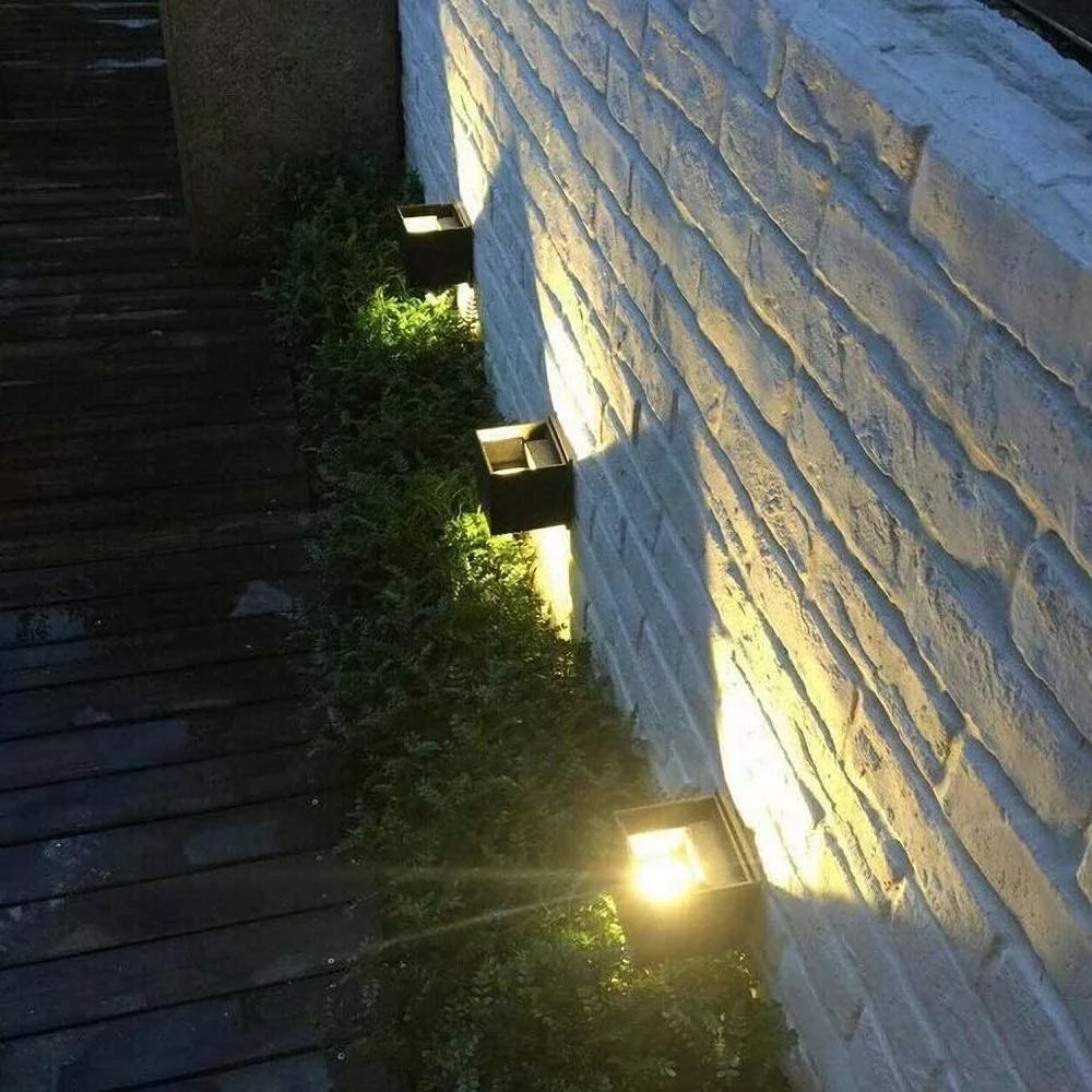 Led Light Outdoor Wall Lamp Mount Up And Down Wall Lights Waterproof Bathroom Wall Lamp Modern Lighting