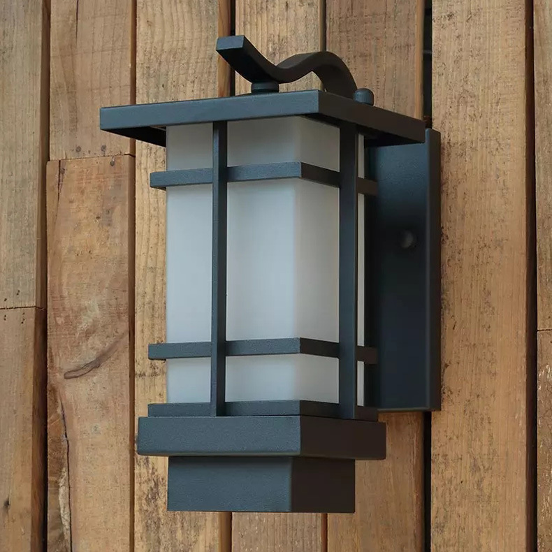 New Chinese outdoor wall lamp simple modern creative courtyard lamp corridor waterproof exterior wall balcony wall lamp manufact