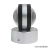 2W 6W Indoor Crystal Light Up And Down Wall Lamp RGB Wall Lamp Round Wall Lamp Glass Wall Lamp