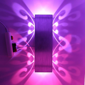 Fokison (Electronic Components) Light Fixture Colorful Lamp Square Led Wall Sconce For led home bar lights