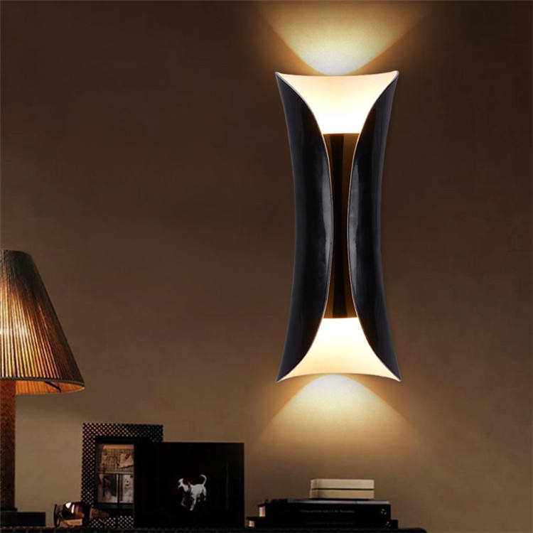 10W Big size waist wall lamp Modern fashion outdoor led wall lamp IP65 waterproof wall light for garden and yard decoration