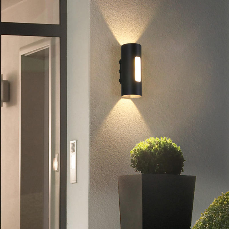 Moderne LED Wandlamp Waterdicht IP65 Up Down 10W Buitenverlichting Home Hotel Winkel Gang Veranda Blaker Wandlampen AC 220V 110VModerne LED Wandlamp Waterdicht IP65 Up Down 10W Buitenverlichting Home Hotel Winkel Gang Veranda Blaker Wandlampen AC 220V 110V