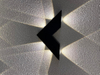 Decoraitive led light V shape wall lamp and modern indoor light factory paice wall lamp aluminum lamp led wall light