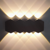 Nordic Personality Wall Lamp Simple Led Living Room Background Round Wall Lamp Hotel Hall Lighting Diamond Shape