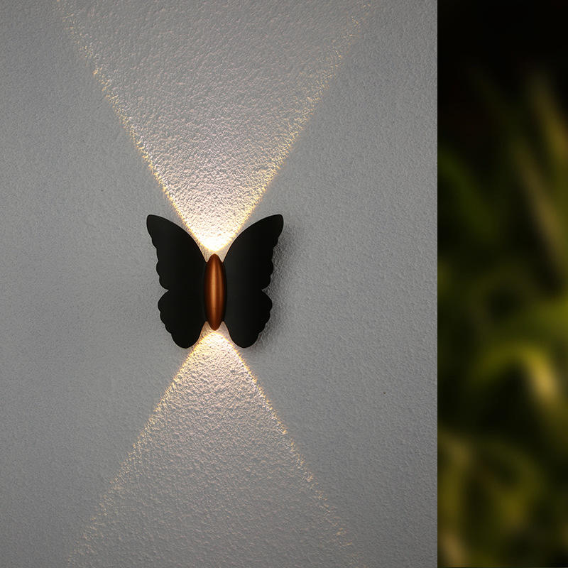 Outdoor LED Wall Lamp Modern LED Light IP65 Waterproof Standards for Exterior House Porch Patio Garden Fence And Deck