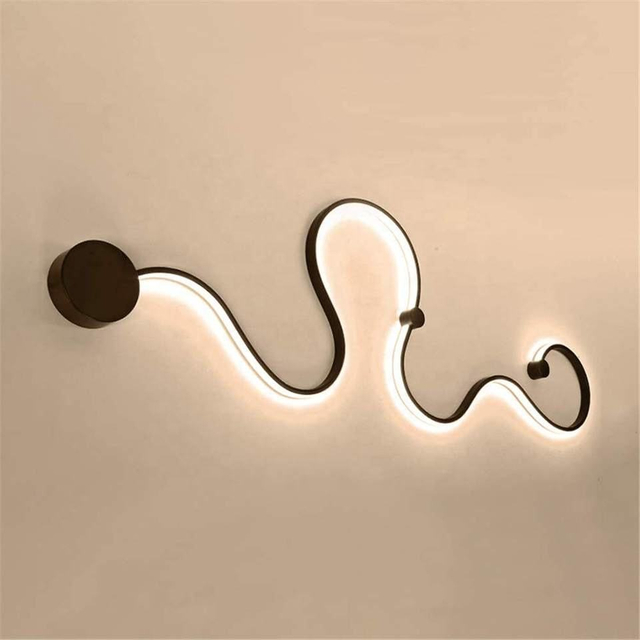 Post modern simple wall lamp Nordic creative led bedroom bedside decoration wall lamp living room corridor corridor lamps