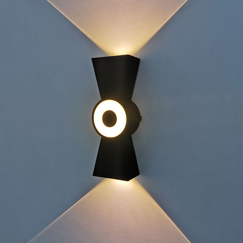Hot-selling led light Horn waterproof wall lamp and modern outdoor nightlight in high-quality up and down wall lamp