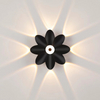 LED Outdoor Wall Light Up Down Luminous Wall Decoration Spotlight Lotus Villa Corridor Balcony Corridor Background Wall Light