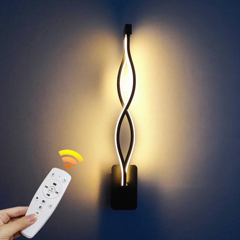 bedside lamp with remote control
