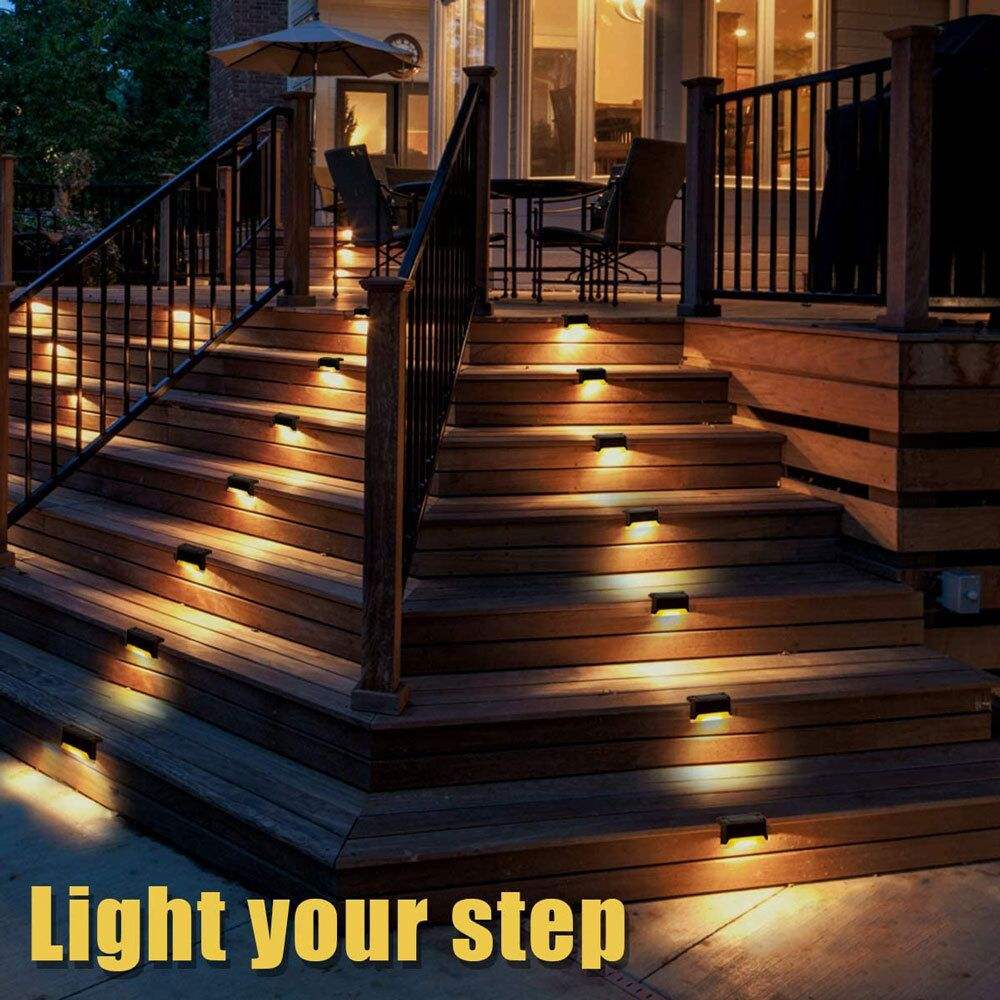 Solar Step Light Led Solar Outdoor Light Solar Led Lights Indoor Solar Led Step Lights Solar Powered Led Wall Light Factory Price