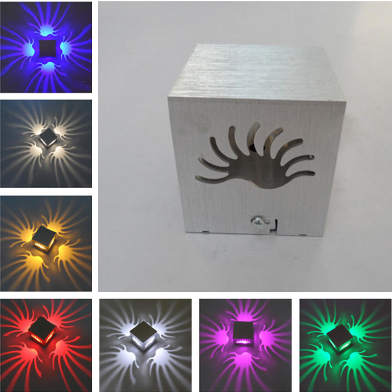 Microprocessor Led Rgb Wall Light 3w Indoor With BOM/One-stop Service