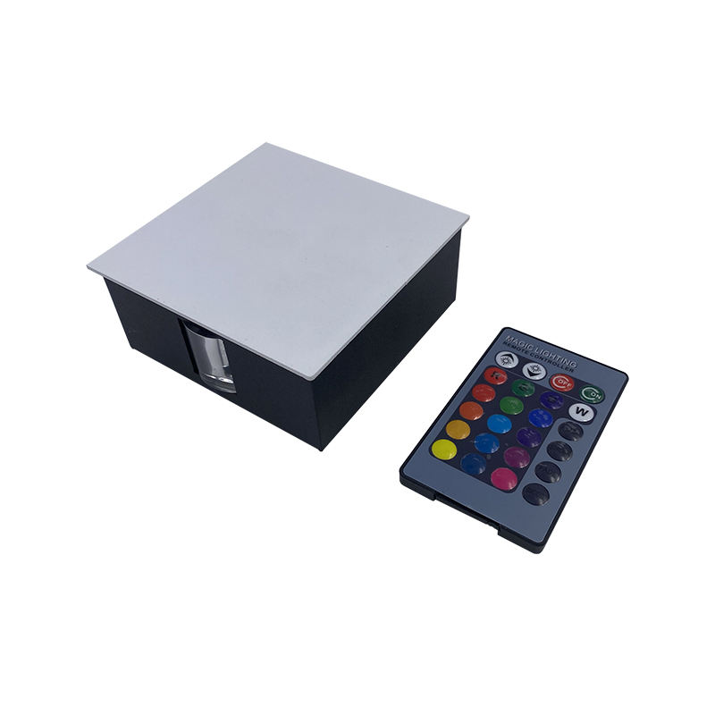 Newest RGB 3W LED Wall Light with Remote Controller Colorful led wand lamp indoor