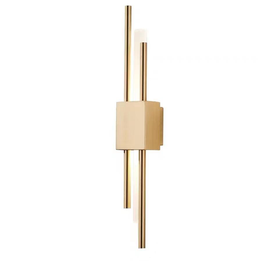 6W Long strip wall lamp living room background wall study bedroom bedside lamp simple modern Nordic light luxury creative grid
