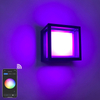 New Tuya App Smart wall lamp LED intelligent Cube IP65 waterproof colorful fashionable decorative wall lamp