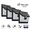 40 Led Wall Mounted Motion Sensor Light Emergency Outdoor Lamp Led Solar Light , Solar Wall Light , Led Solar Lamp