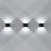 12W IP65 Outdoor lighting Modern Wall Lamp Indoor Waterproof LED Wall lamp Living room Light square led wall light