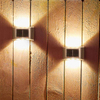 6LED Solar Lamp IP65 Waterproof Outdoor Lamp Courtyard Wall Lamp for Garden Villa Decoration