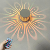 Nordic Round Flower LED Wall Light Indoor Lighting Wall Sconce Lamp For Bedroom Bedside Hallway Home Decor