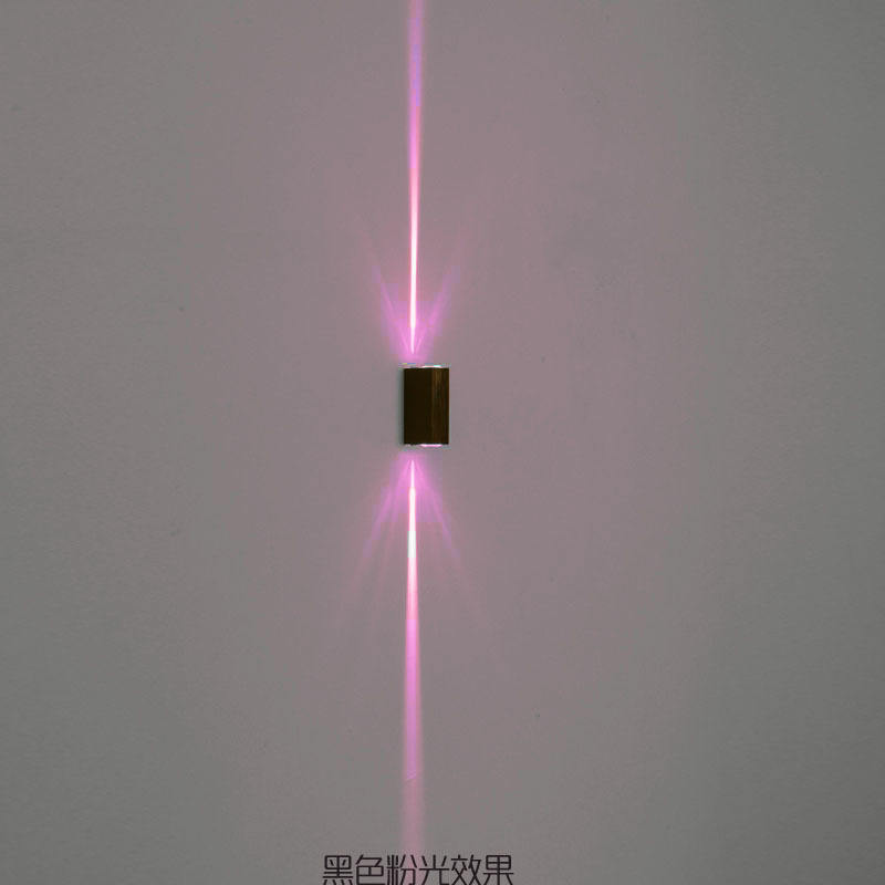 6W Modern Led Black shell beam light waterproof wall light and outdoor nightlight up and down wall lights for home