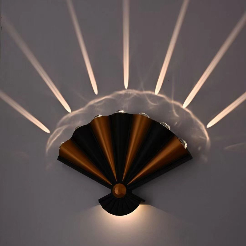 2023 New IP65 Waterproof Wall Lamp Outdoor 8W Up And Down Outdoor Wall Garden Lighting Decorative Lights Wall Bracket Light