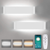 Smart led lamp up and down light 2.4G long wall lamp with controller indoor wall light LED wall light three color temperature