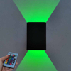 5W RGB with Controller indoor lights led led light indoor indoor led light indoor led stair lights Wall Lights Indoor Up And Down Wandlamp Aluminum Material Lamp