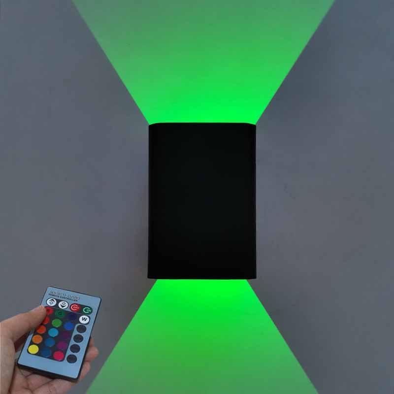5W RGB with Controller indoor lights led led light indoor indoor led light indoor led stair lights Wall Lights Indoor Up And Down Wandlamp Aluminum Material Lamp
