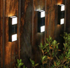 Outdoor Super Bright Ip65 Waterproof Household Garden Yard Decoration Lighting Up Down 6 Led Solar Wall Lamp Light