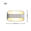 5W RGB Wall lamp up and down indoor lamp diy color with controller indoor wall light RGB wall lamp indoor living room light