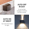 NEW Solar Wall Lights Outdoor Waterproof Street Decoration Wall Lighting LED Solar Power Porch Lamp For Villa Patio Garden