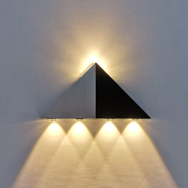 Hagood new arrival 5W triangle decorative led wall light AC85-265V indoor lighting Scandinavian fancy Simple modern vintage