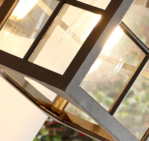 Popular Europe Square Pillar Lamp Outdoor Retro Waterproof Column Light Garden Balcony Villa Community Corridor Chapitar Lamps