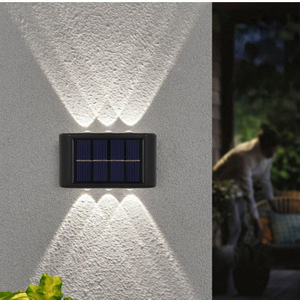 4LED 6LED 8LED 10LED 12LED 16LED up and down solar wall light outdoor decoration garden courtyard home wall light waterproof