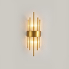 Modern household indoor lighting LED linear wall light is applicable to bedroom and living room wall lamp luxury lights for home