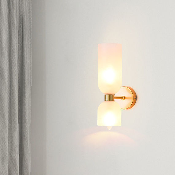French Style Candle Wall Lamps Nordic Creative Children's Bedroom Bedside Atmosphere Lamp Pink Petal Girl Room Decor Wall Lights