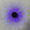 Nordic Round Acrylic Flower LED Wall Light Indoor Lighting Wall Sconce Lamp For Bedroom Bedside Hallway Home Decor