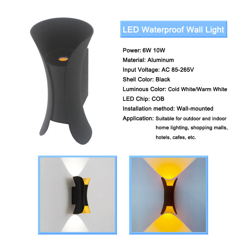 led outdoor wall sconce