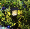 5LED Solar courtyard lamp lawn ground lamp Garden solar lamp garden trellis outdoor antique room light decoration American style 